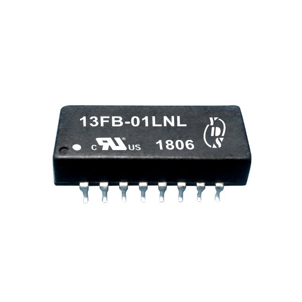 10/100 base-T 單埠16PIN SMD 网路滤波器(13FB)